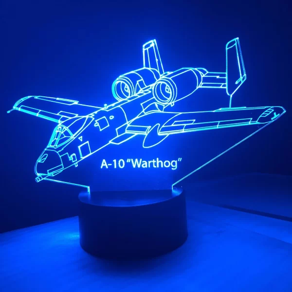 A-10 Warthog v1 3D Illusion Light