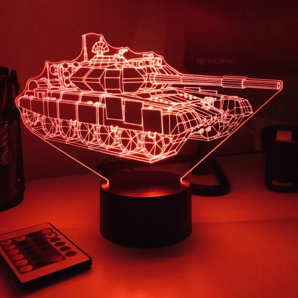 T-90 Main Battle Tank 3D Illusion Light - Image 7