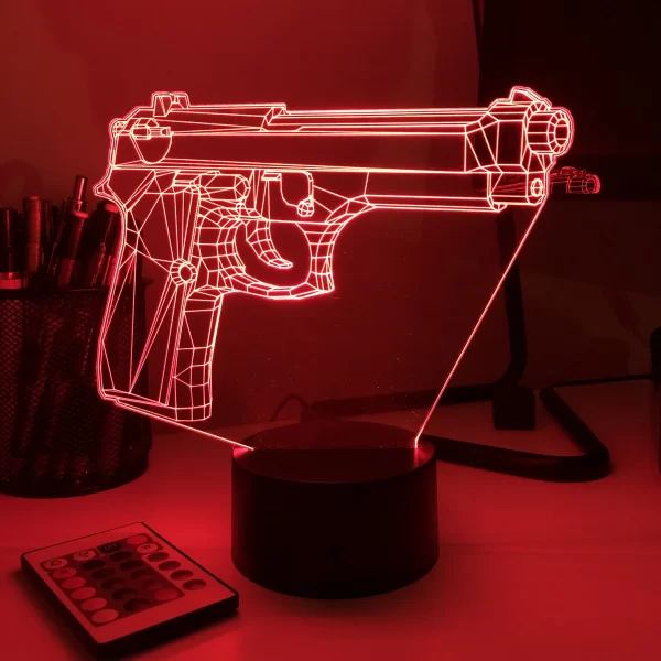 Pistol 3-1 3D Illusion Light - Image 2