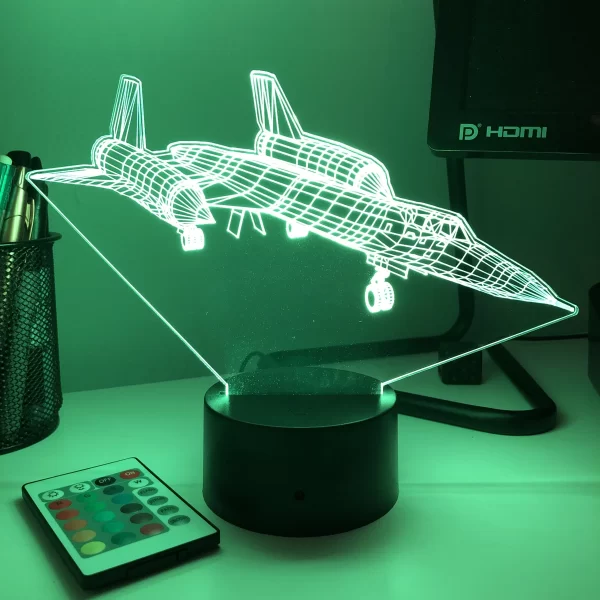 SR-71 Blackbird Jet 3D Illusion Light - Image 6