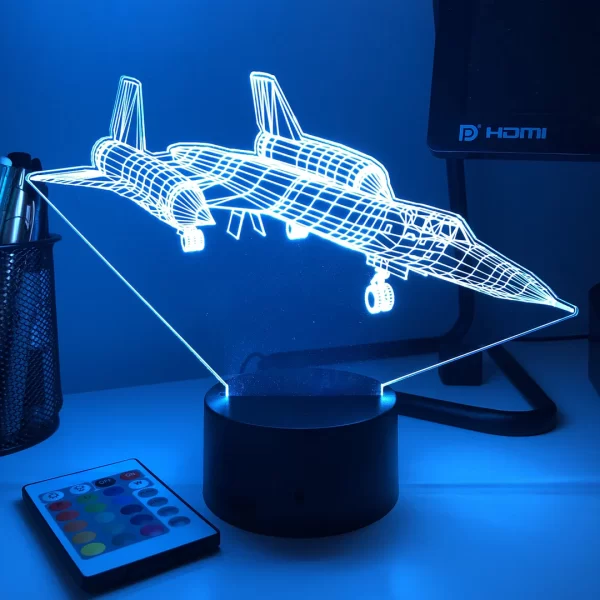 SR-71 Blackbird Jet 3D Illusion Light - Image 4