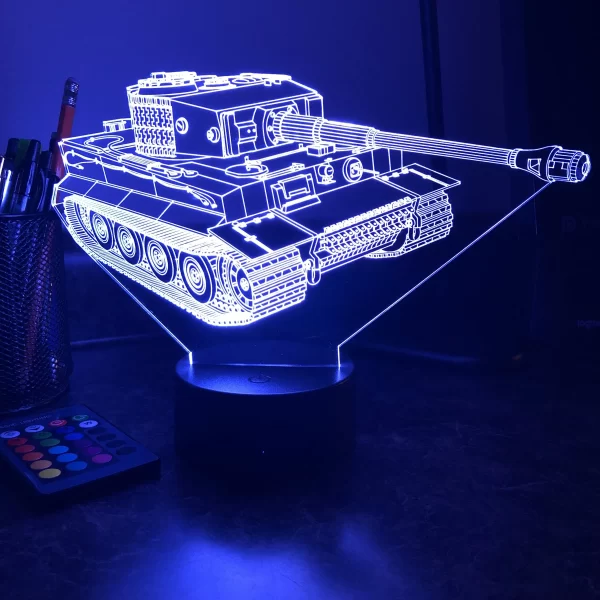 Tiger Tank 3D Illusion Light - Image 6