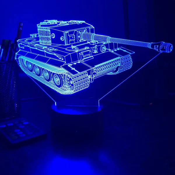 Tiger Tank 3D Illusion Light - Image 3