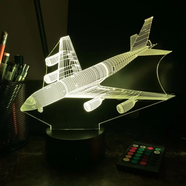 KC-135 USAF Refueling Plane 3D Illusion Light - Image 3