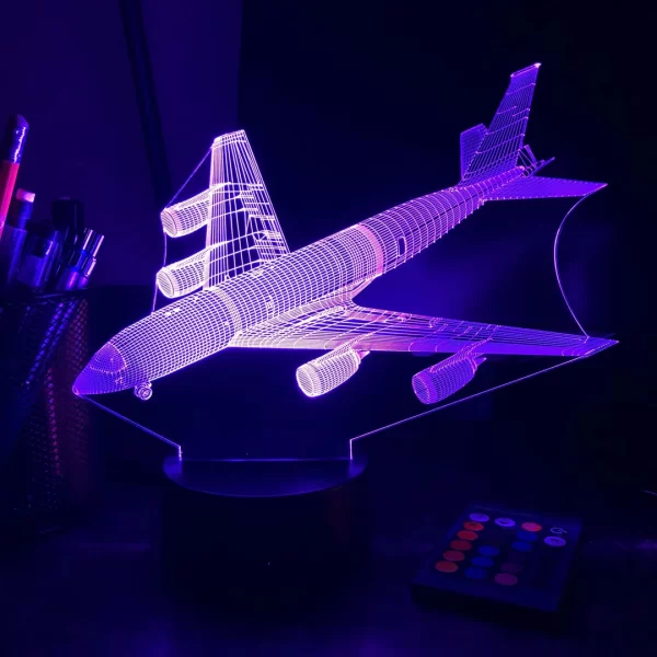 KC-135 USAF Refueling Plane 3D Illusion Light