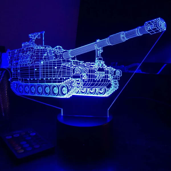 M109 Howitzer 3D Illusion Lamp - Image 4