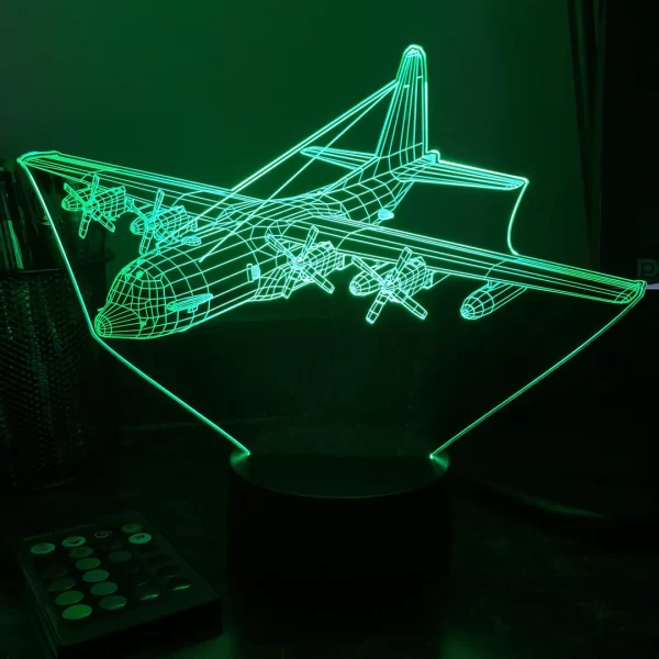 Military KC-130(J) 3D Illusion Light - Image 5